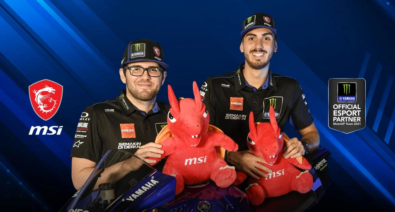 AZ MSI ÉS A YAMAHA MOTOR RACING SRL BEJELENTETTE, HOGY AZ MSI ISMÉT ESPORT PARTNERE LETT AZ ISTÁLLÓNAK