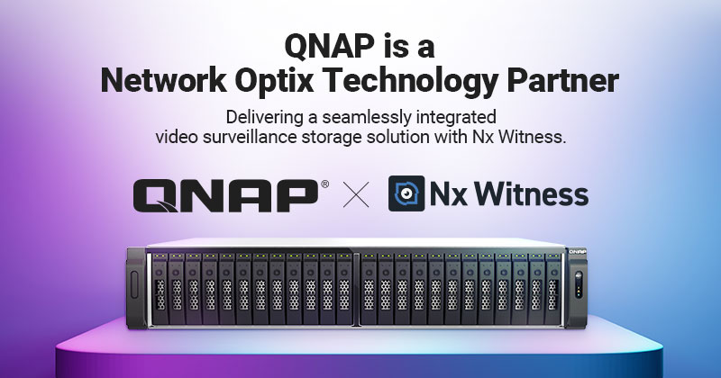 A QNAP TÁRSUL A NETWORK OPTIX-SZAL AZ NX WITNESS FELÜGYELETI TÁROLÓMEGOLDÁS ZÖKKENŐMENTES INTEGRÁCIÓJÁÉRT slide