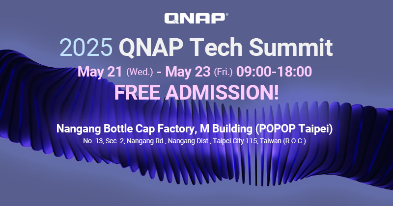 A QNAP TECH SUMMIT 2025 MEGMUTATJA AZ AI-ALAPÚ TÁROLÁS ÉS HÁLÓZATÉPÍTÉS JÖVŐJÉT slide