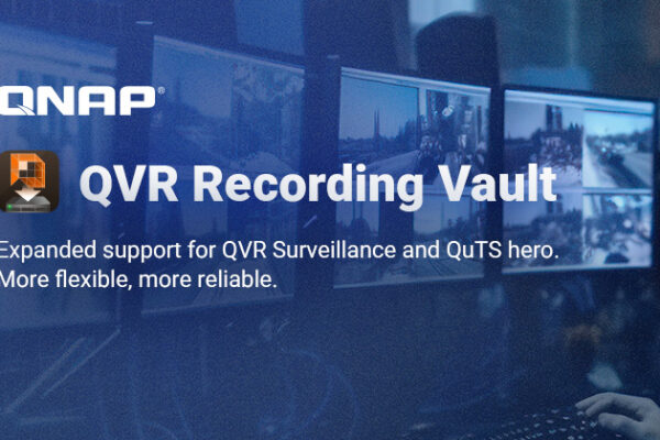 A QNAP HIVATALOSAN IS BEJELENTI A QVR RECORDING VAULTOT, EGY LICENCMENTES, SKÁLÁZHATÓ BIZTONSÁGI MENTÉSI MEGOLDÁST FELÜGYELETI FELVÉTELEKHEZ slide