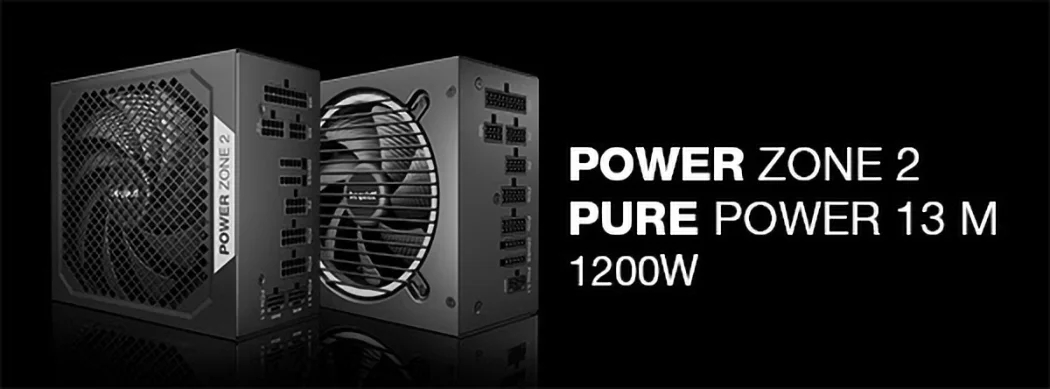 A BE QUIET! BEJELENTI A POWER ZONE 2 1200 W-OT ÉS A PURE POWER 13 M 1200 W-OT: PRÉMIUM TELJESÍTMÉNY CSÚCSKATEGÓRIÁS RENDSZEREKHEZ