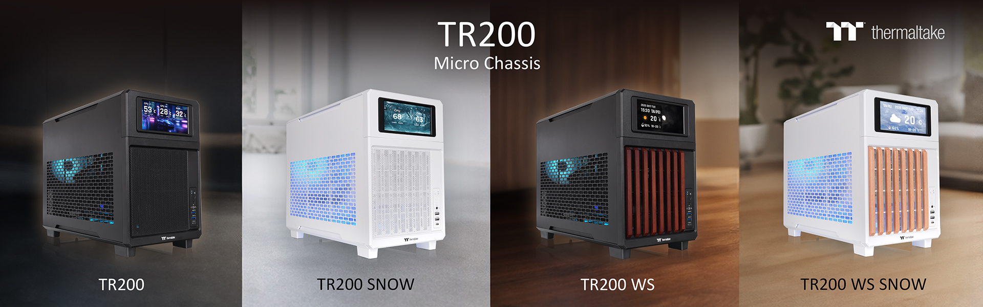 ITT A THERMALTAKE TR200 SOROZAT: KÖZEPES KIALAKÍTÁSÚ TORONYHÁZAK TELJESÍTMÉNYE KOMPAKT KIALAKÍTÁSBAN