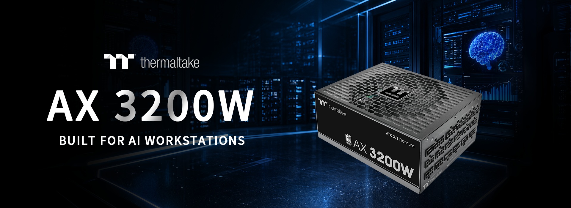 MEGÉRKEZETT A THERMALTAKE AX 3200W PLATINUM PSU
